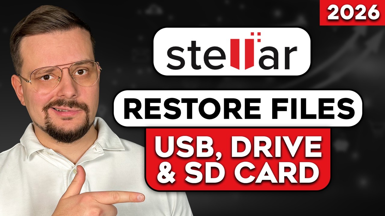 Обзор программы Stellar Data Recovery (2026): Как восстановить удаленные файлы с USB-накопителя, ...