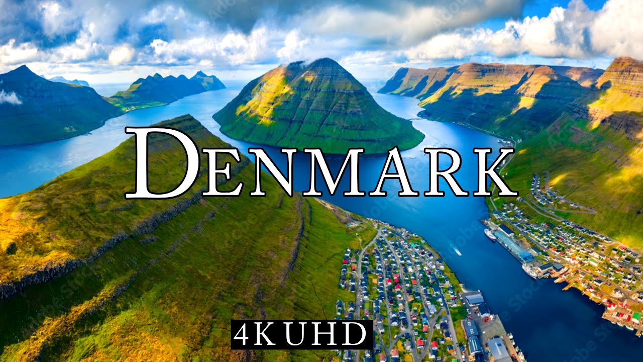 Denmark 4K - Explore The Mesmerizing Aalborg Drone Film With Relaxing Music