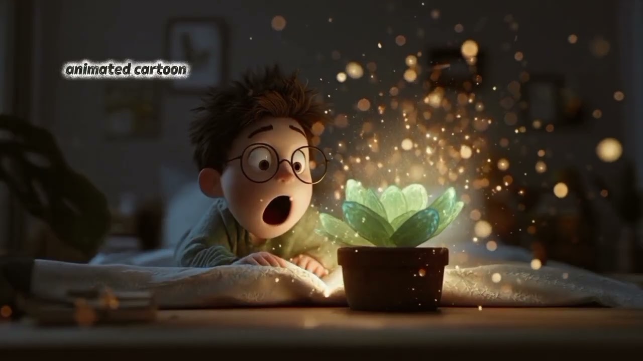 Ayan and golden plant # cartoon # kids # animation # Ai 