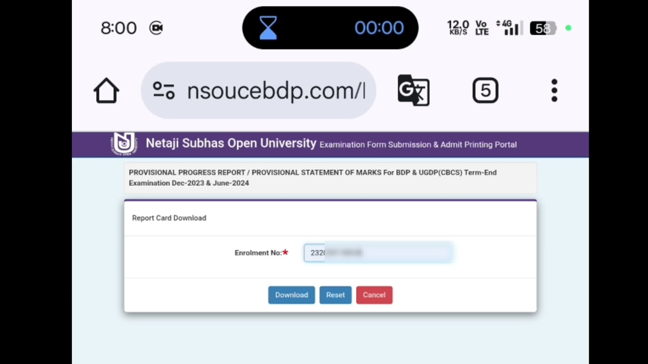 NSOU UG RESULT PUBLISH 2025