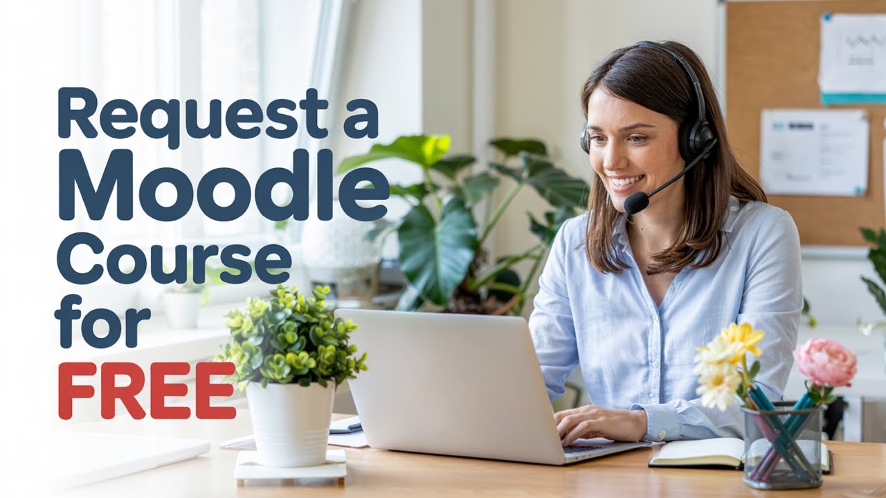 Request a Moodle Course and Master Moodle and AI