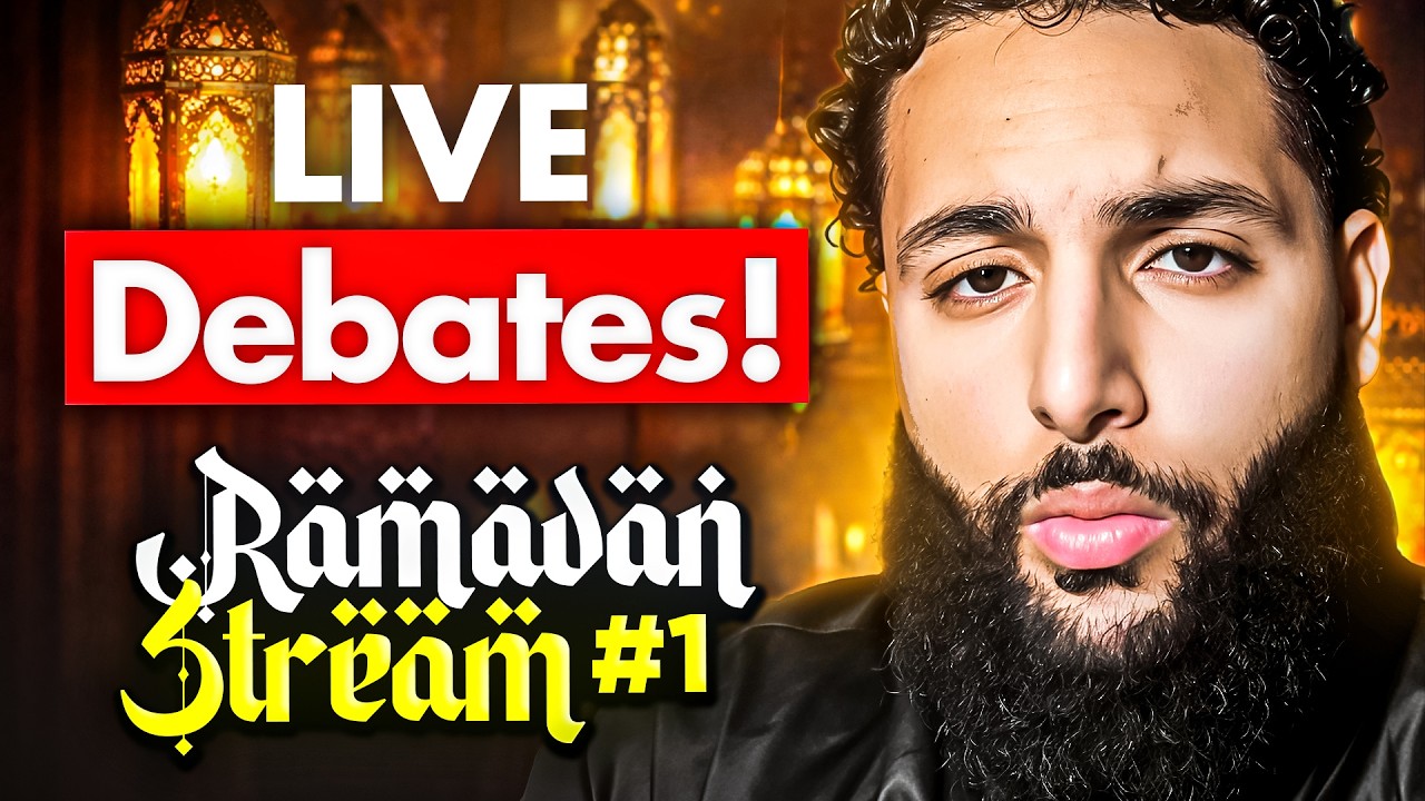 Why Are You NOT Muslim ? LIVE DEBATES (Ramadan Stream #1)