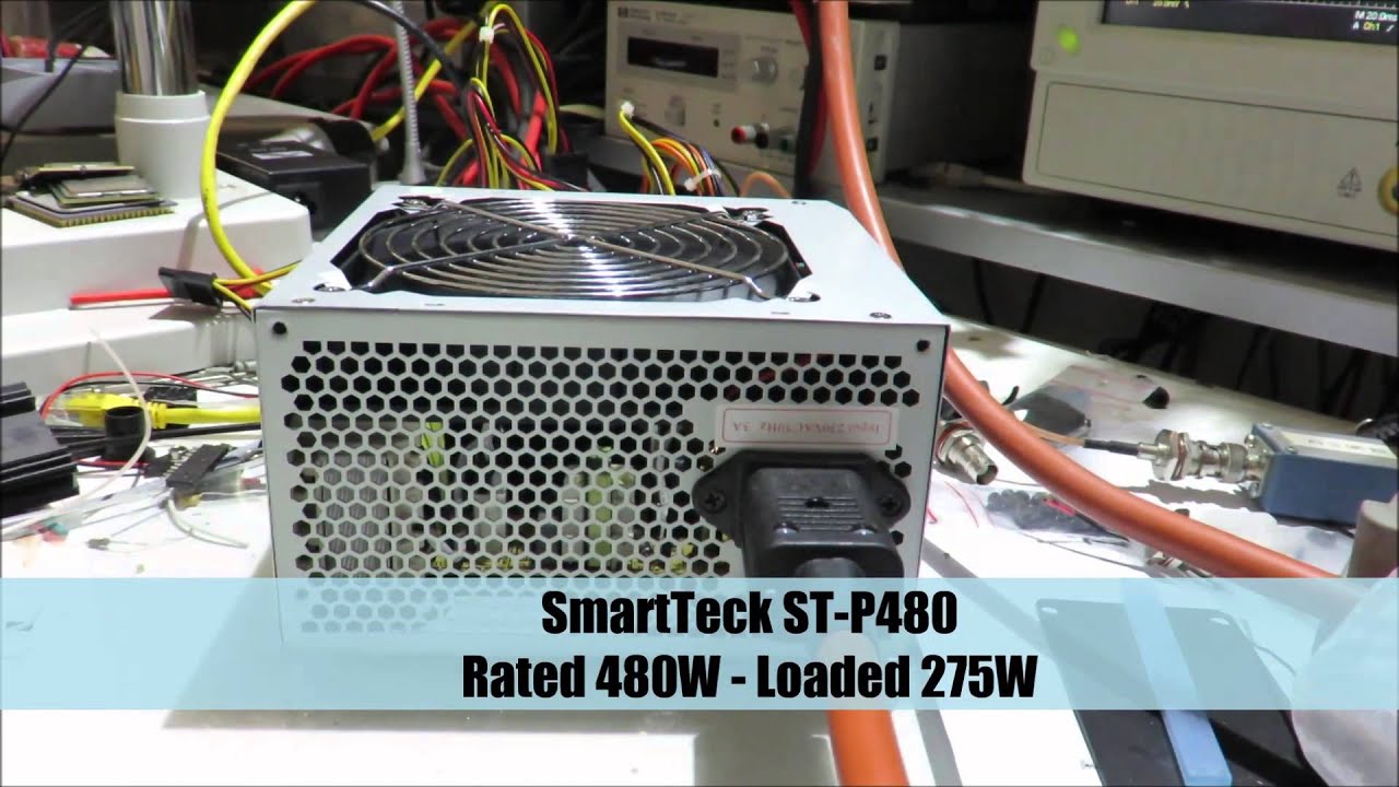 Low-cost ATX Power Supply Fail - Crash Test