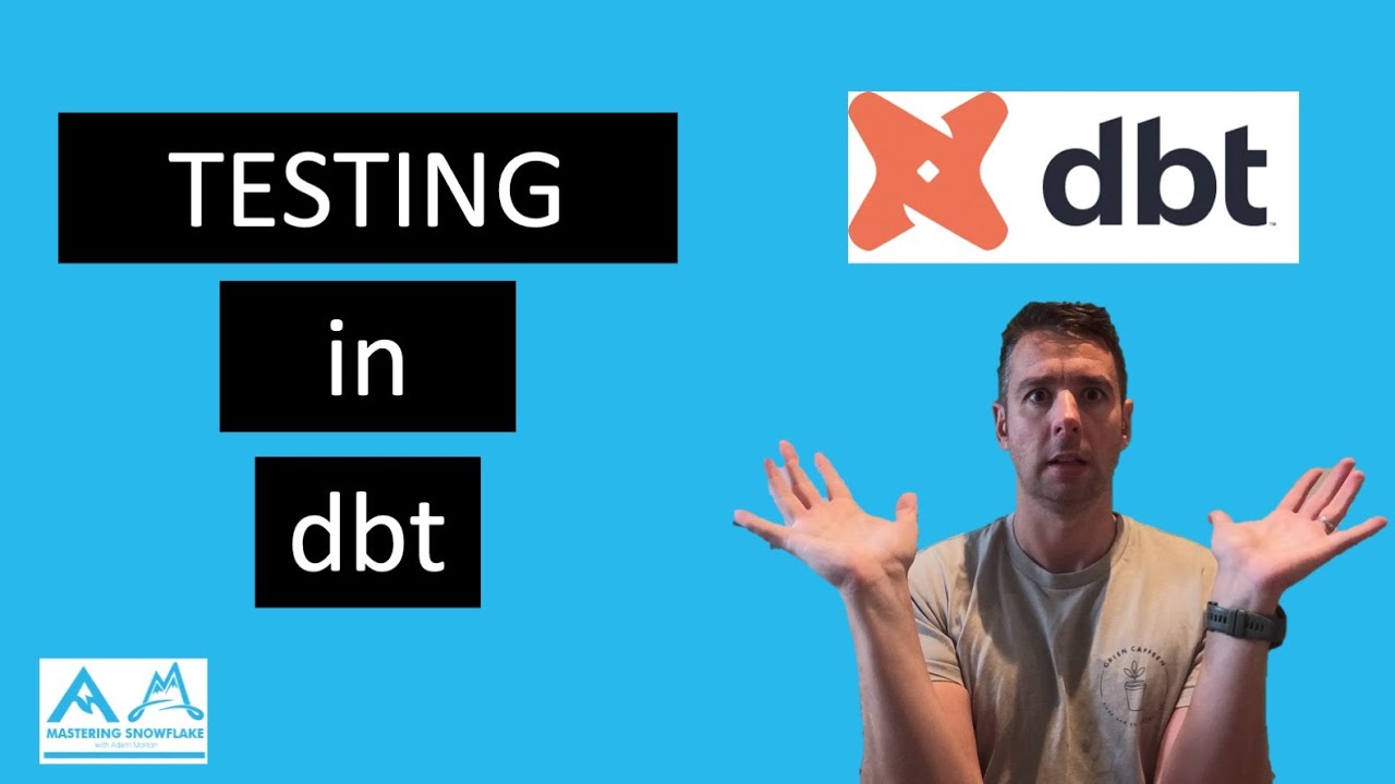 How to implement testing in data build tool (dbt) | Tutorial for beginners