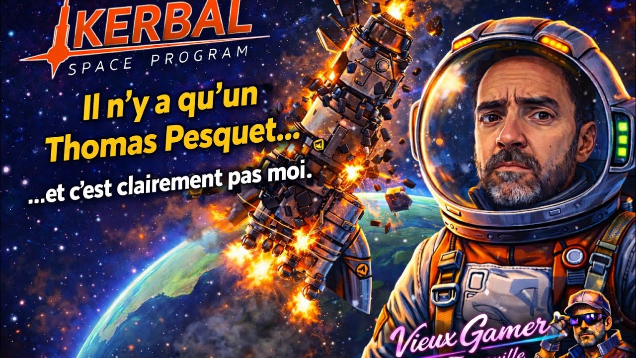 Kerbal - Mission 1: Décollage, ça va mal finir