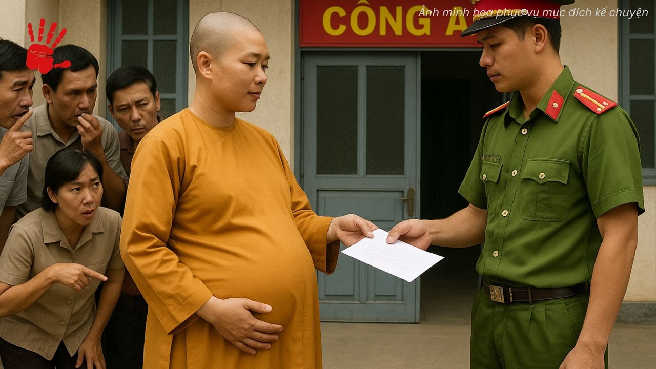 Sư Cô Mang Thai Đứng Trước Đồn Công An – Lá Thư Khiến Cả Thiền Viện Bị Điều Tra...