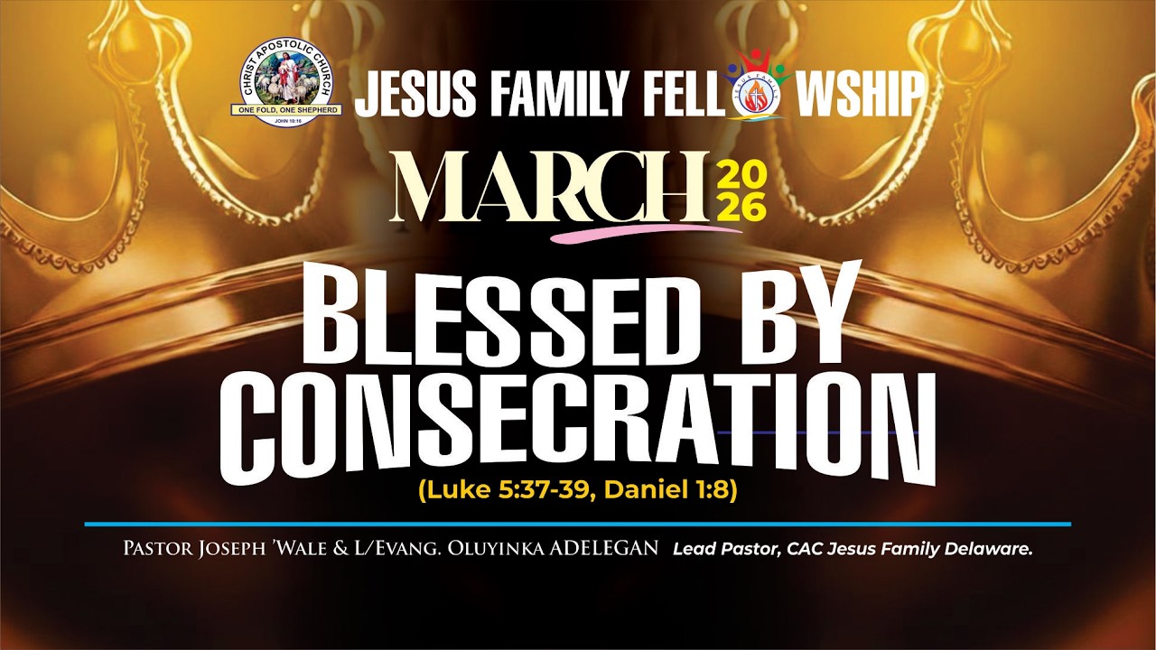 Heaven's Recommendation (Daniel 6:1-5) | New Month Service | 03012026 | Pastor Joseph Wale Adelegan