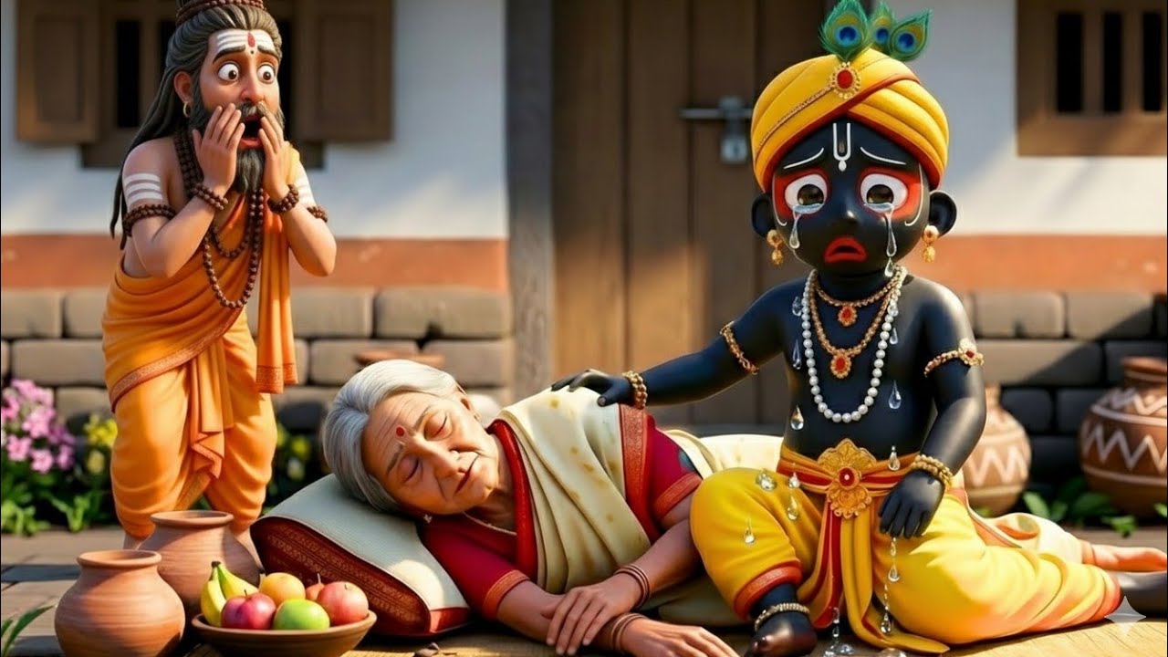 कैसे भगवान जगन्नाथ ने अपनी गरीब भक्त की मदद की 🤔#hinduism #Krishna#story 