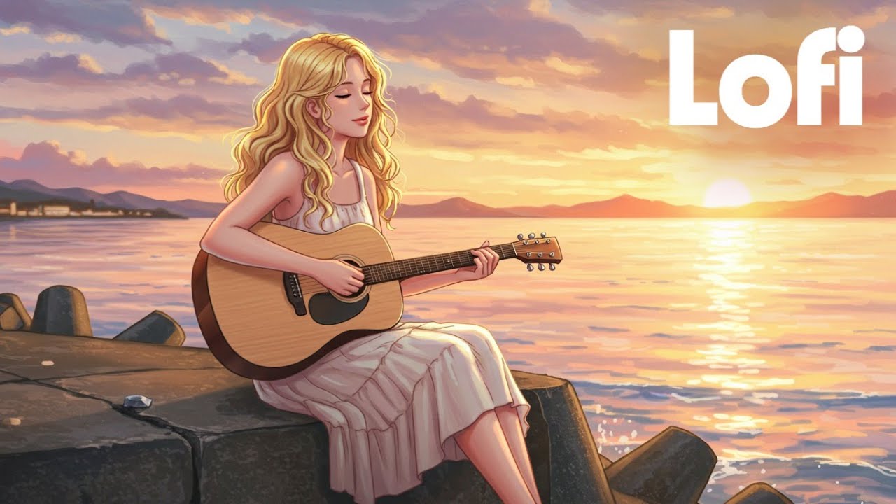 ( Playlist ) 🌊 여름 휴가 음악 🎵 | 피아노 로파이 힙합 | 힐링음악 휴식음악 감성음악 | MonicaLofi