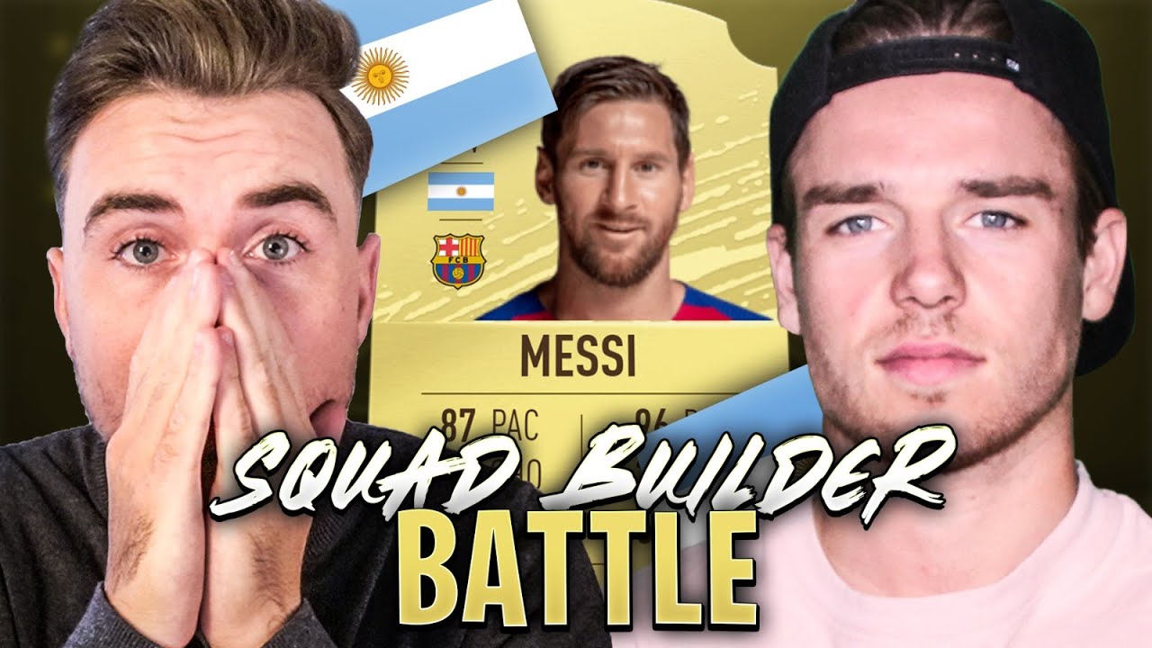 SQUAD BUILDER BATTLE vs KOEN WEIJLAND | 94 MESSI