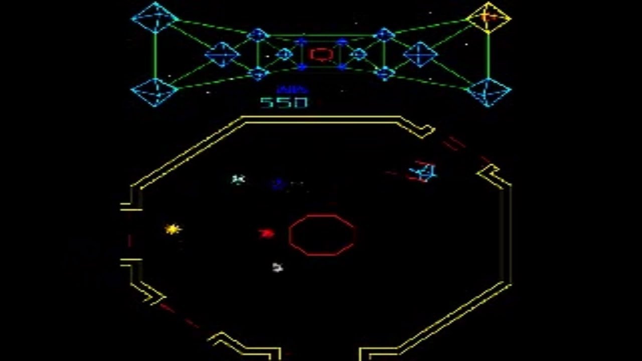 Cosmic Chasm - Arcade - Last Vector Arcade Game by Cinematronics 1983