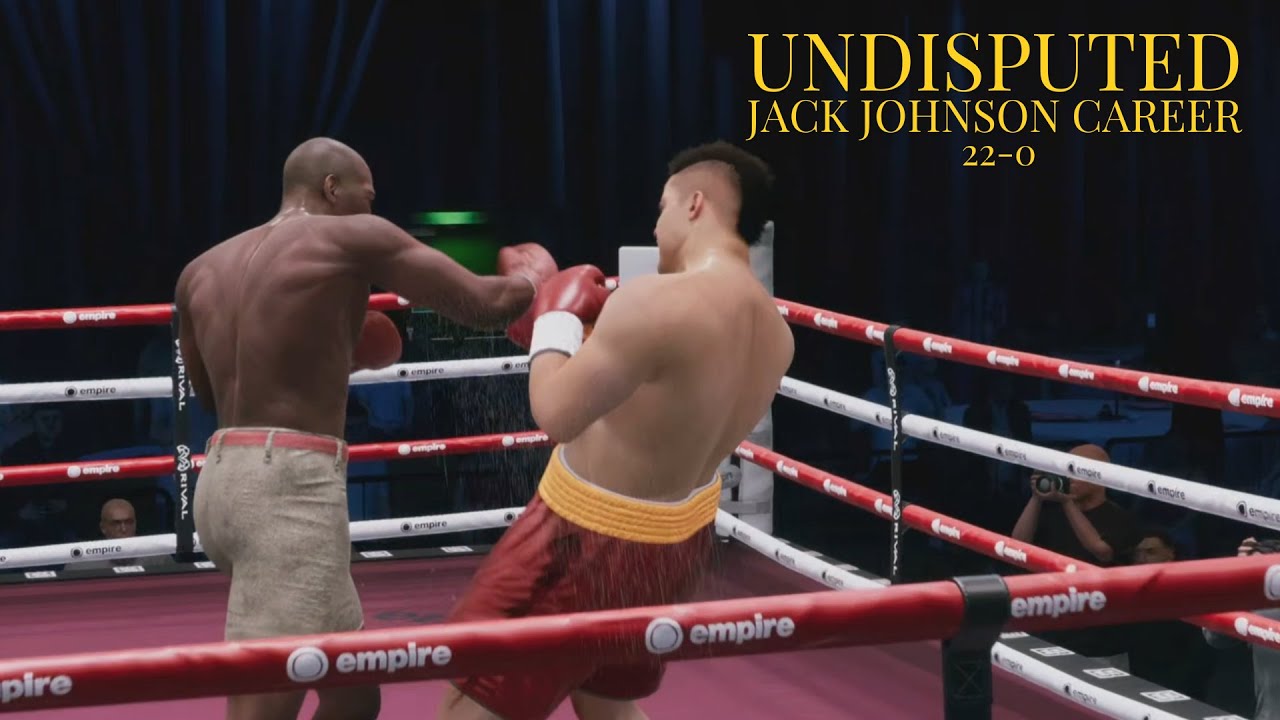 Jack Johnson Career 22-0!!🥊 #undisputed #spgaming
