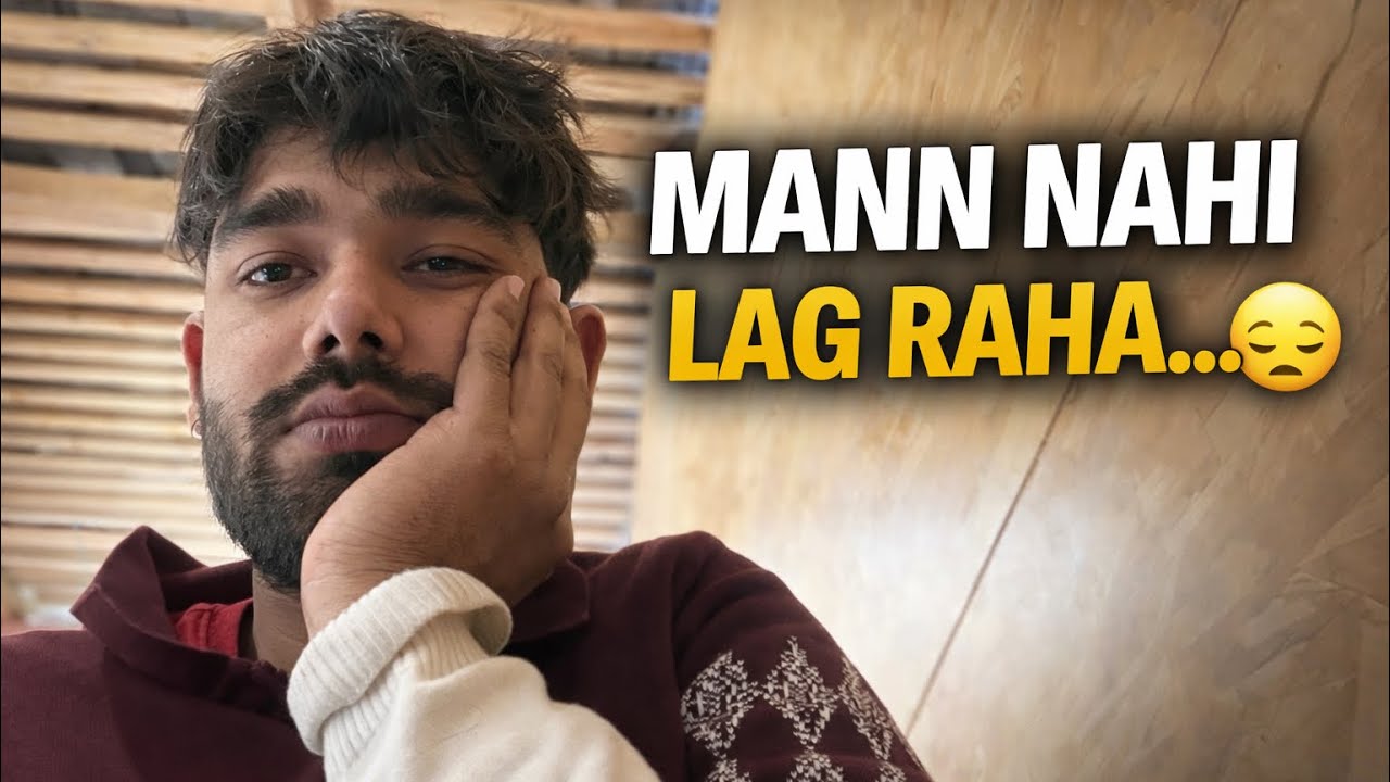 Aaj Mann Nahi Lag Raha… Phir Bhi Camera Uthaya 🎥