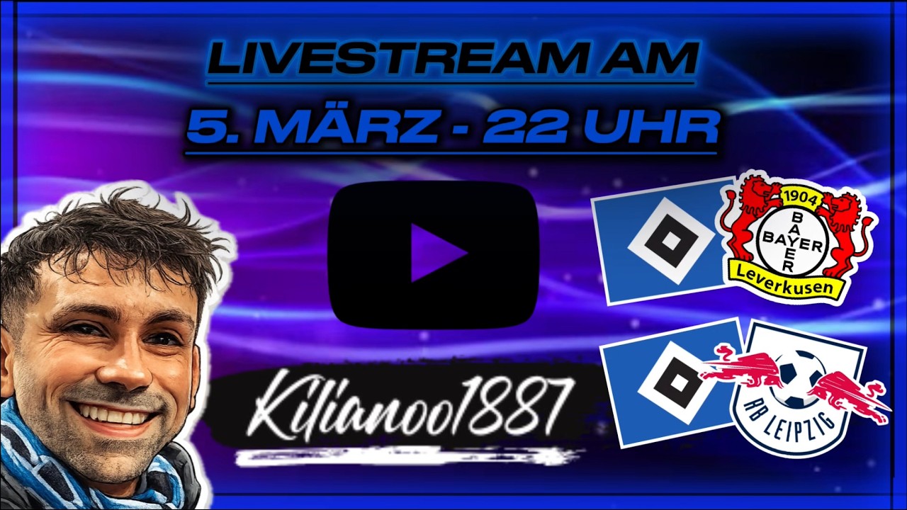 2 NIEDERLAGEN GEGEN DEUTSCHE TOP-TEAMS | JETZT GEHT'S ZU VW🔥HSV-TALK & LIVESTREAM | KILIANOO1887 🔷