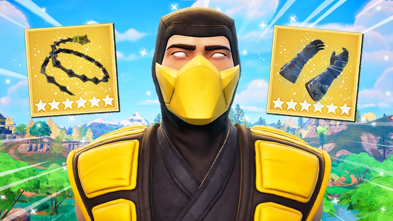The MORTAL KOMBAT *SCORPION* Challenge in Fortnite