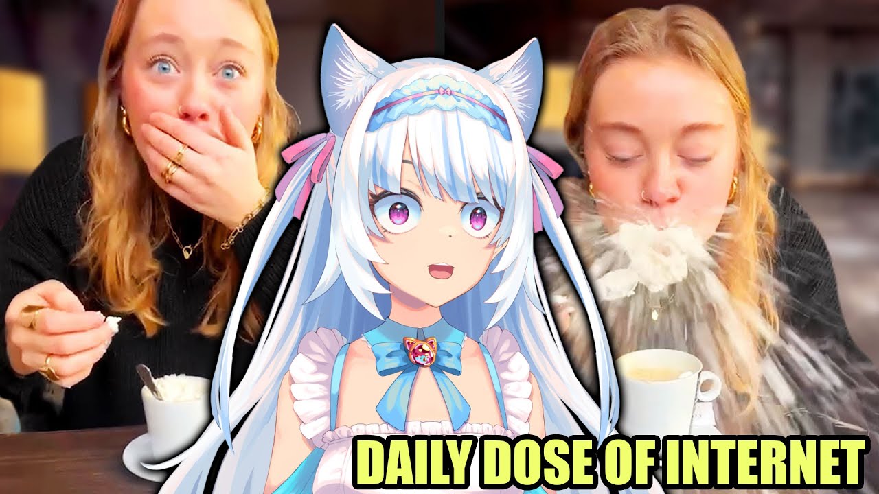 SHE COULDN'T HANDLE IT! | Milky Mew reacts to Daily Dose of Internet