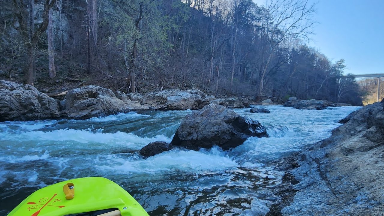 Roanoke River Gorge spillway