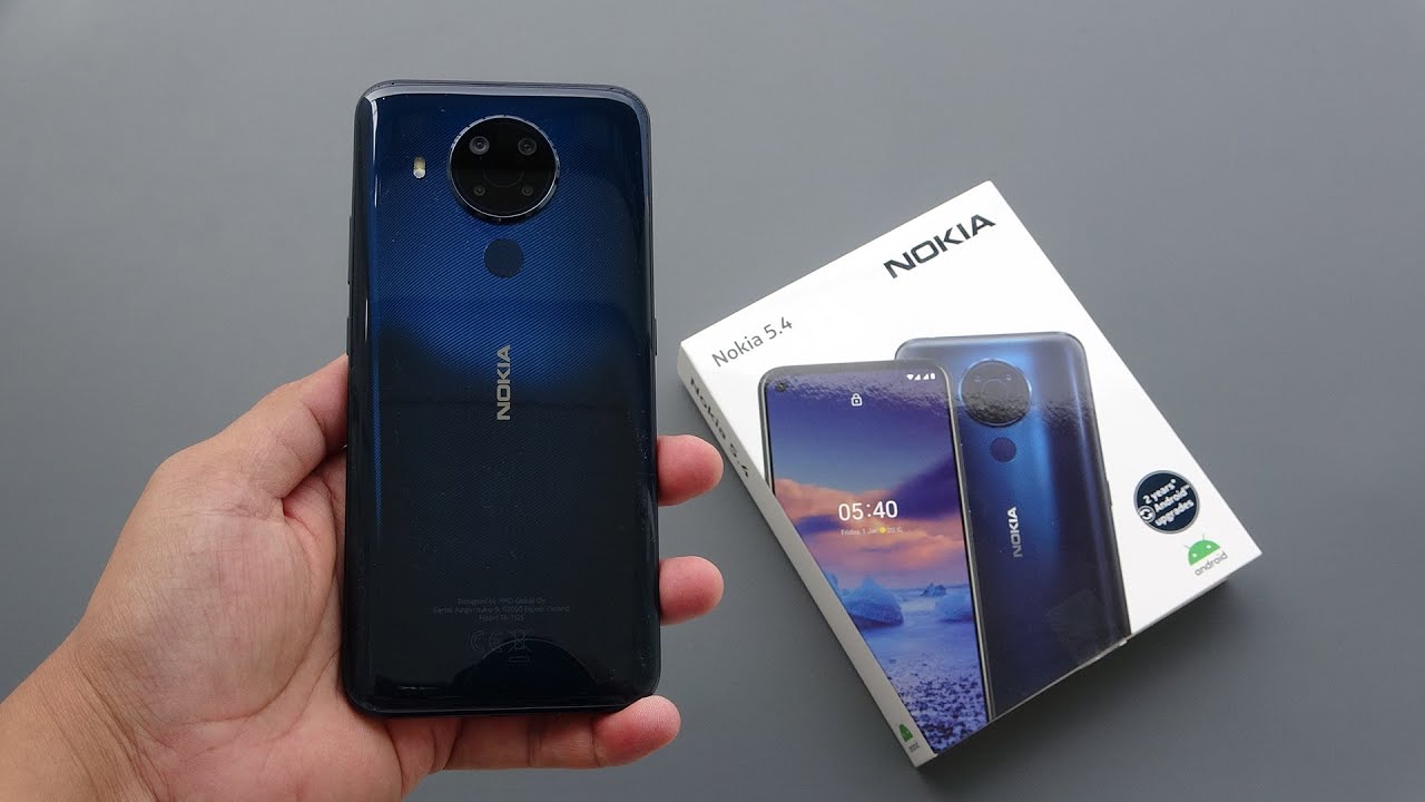 Nokia 5.4 Polar Night unboxing, camera, antutu, gaming test