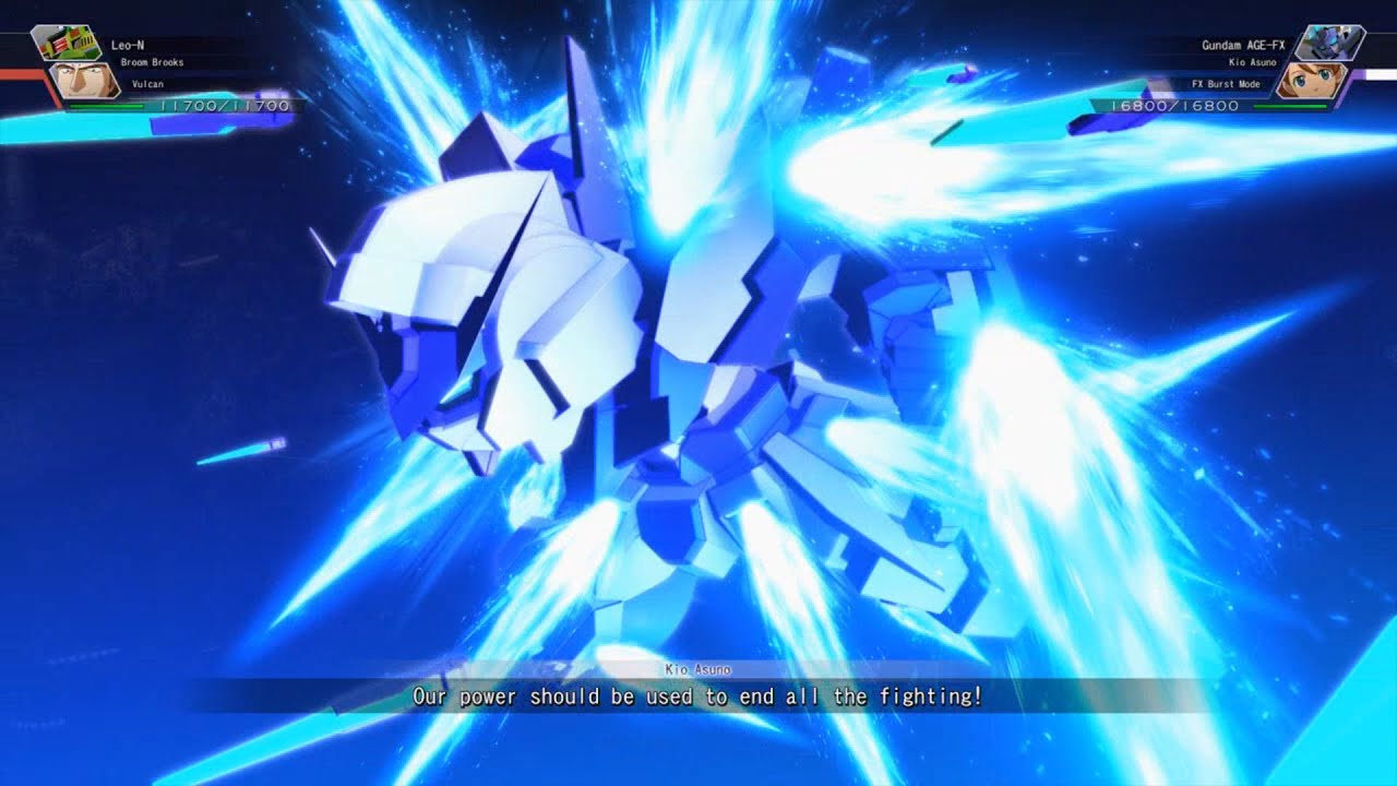 SD Gundam G Generation Cross Rays ~Gundam AGE-FX All Attacks~