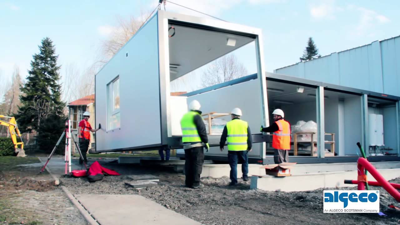 Installation construction modulaire Progress Algeco