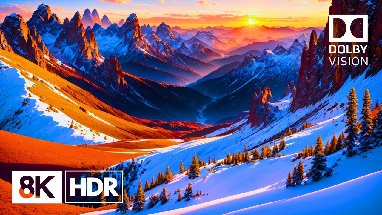 Stunning Landscapes in 8K HDR 60fps Dolby Vision™ | Unmatched Beauty