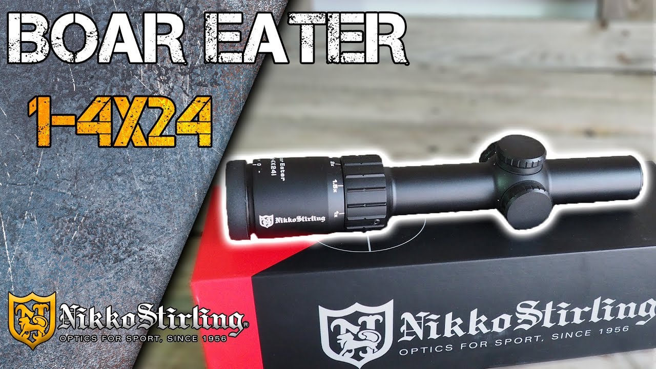 Visor NIKKO STIRLING BOAR EATER 1-4X24