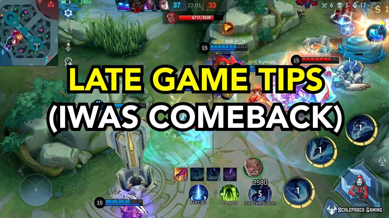 LATE GAME TIPS PARA IWAS COMEBACK SA ML