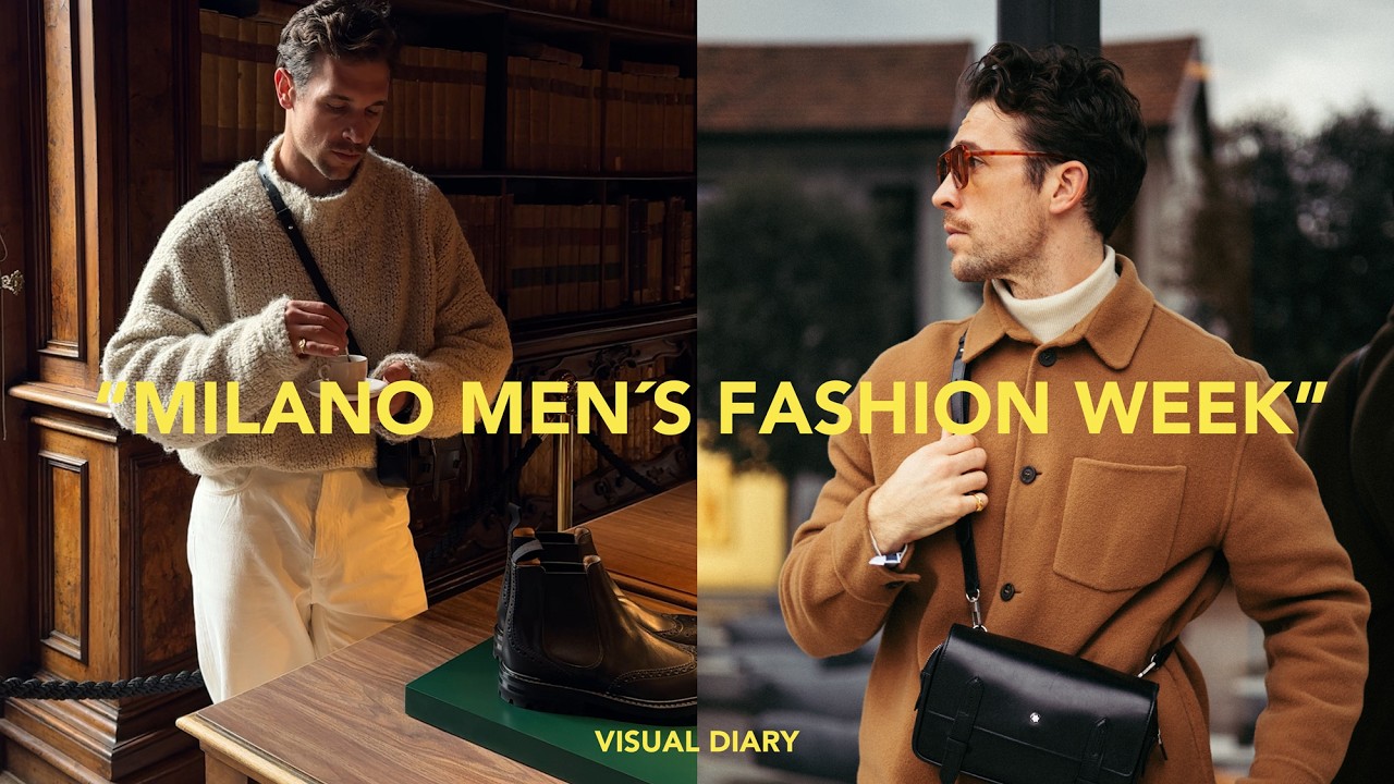 Running around Milano Men´s Fashion Week 2025 Visual Diary
