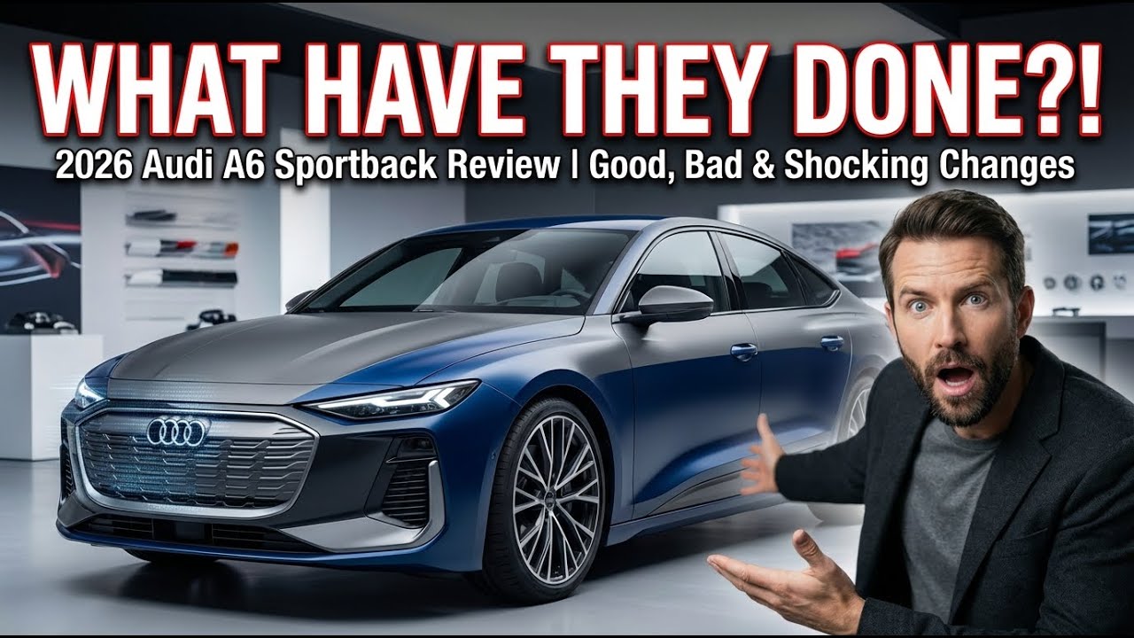 WHAT HAVE THEY DONE?! 2026 Audi A6 Sportback Review | Good, Bad & the Shocking Changes Explained