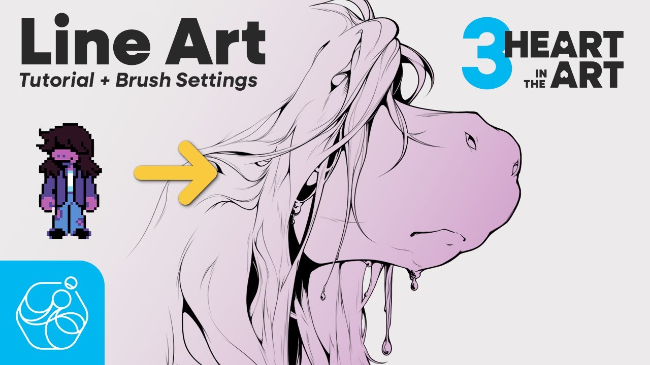 How to Draw Lines with Purpose | LINE ART TUTORIAL