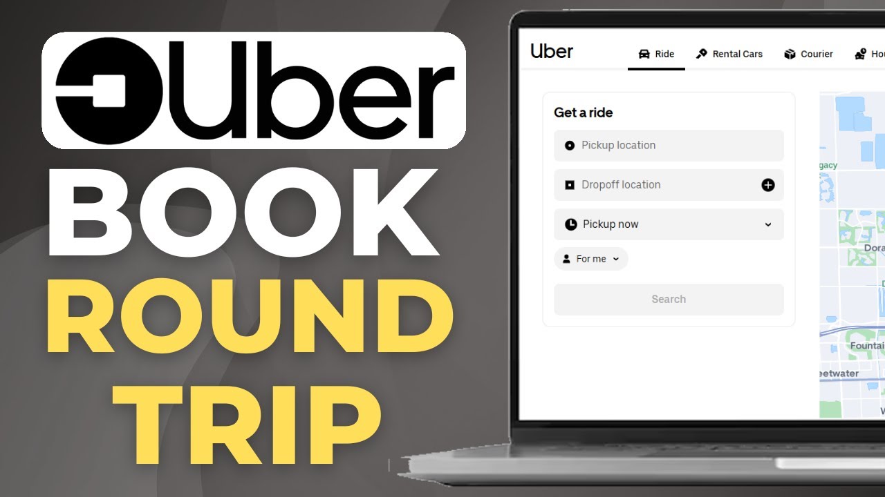Как заказать поездку туда и обратно в приложении Uber | Пошаговая инструкция