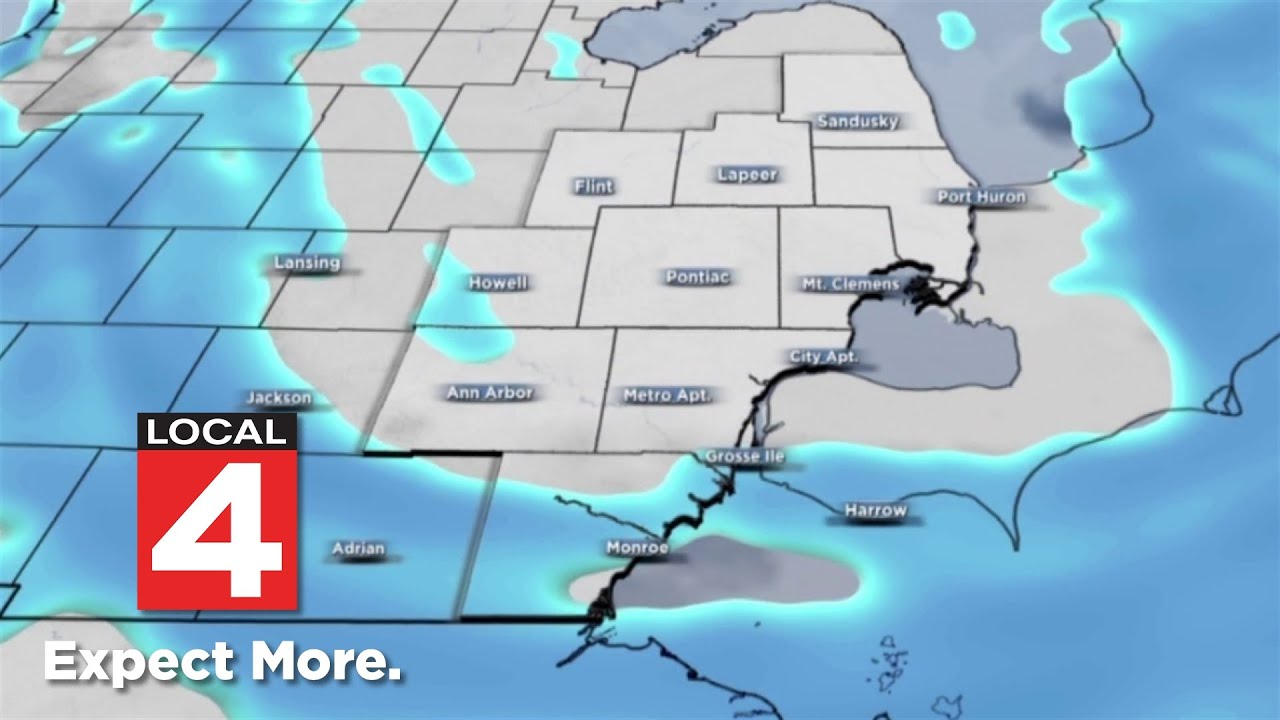 Snow returns to Metro Detroit this weekend -- here's when, how much to expect