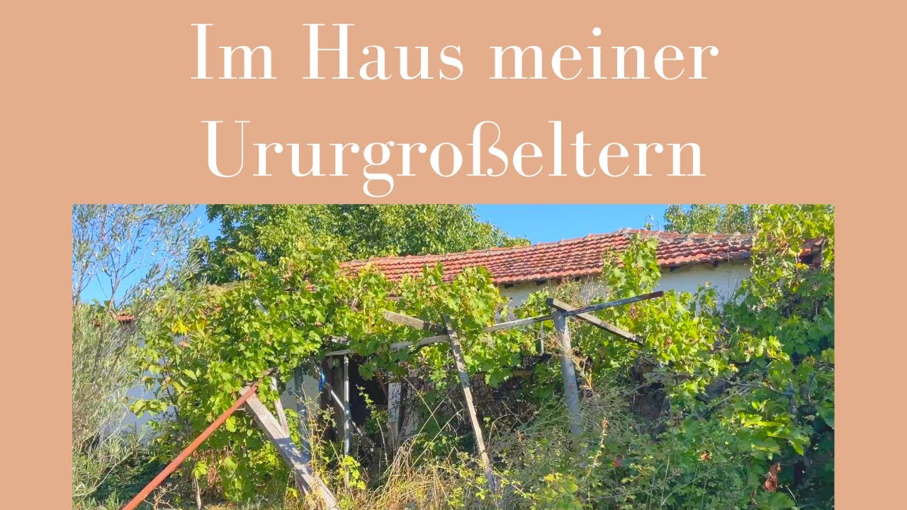 Ich besuche das Haus meiner Ururgroßeltern  🇬🇷| VLOG Griechenland - mit Untertiteln