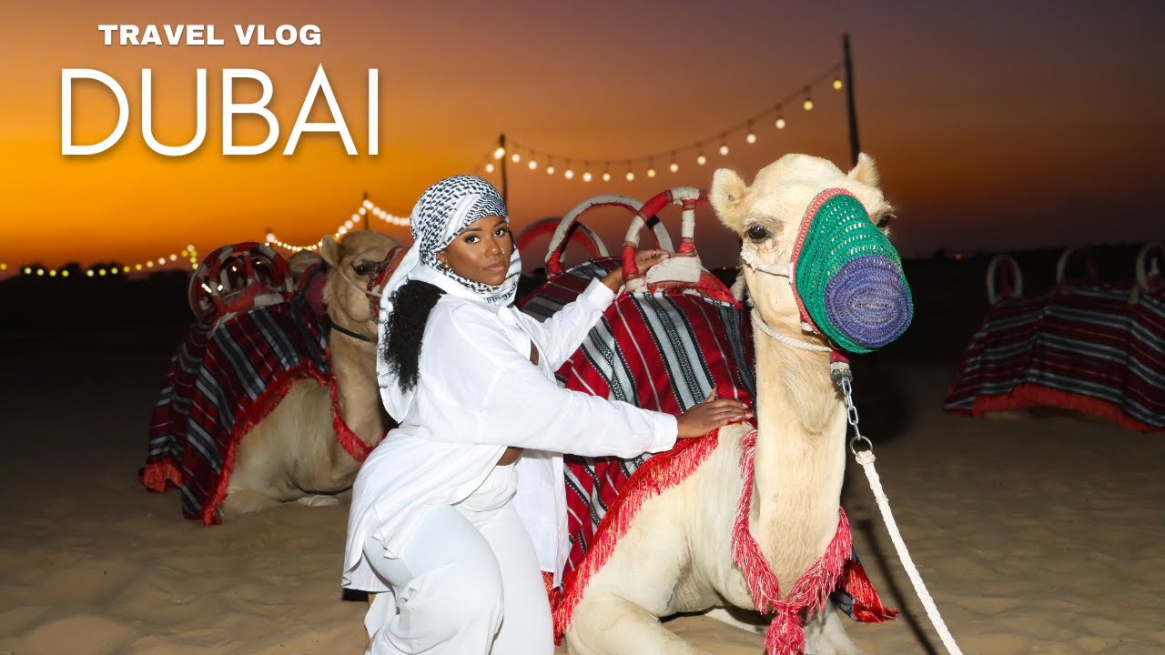 DUBAI TRAVEL VLOG! | ATV in the Desert, Camel Ride, Yacht Tour & Abu Dhabi Day Trip | Chev B