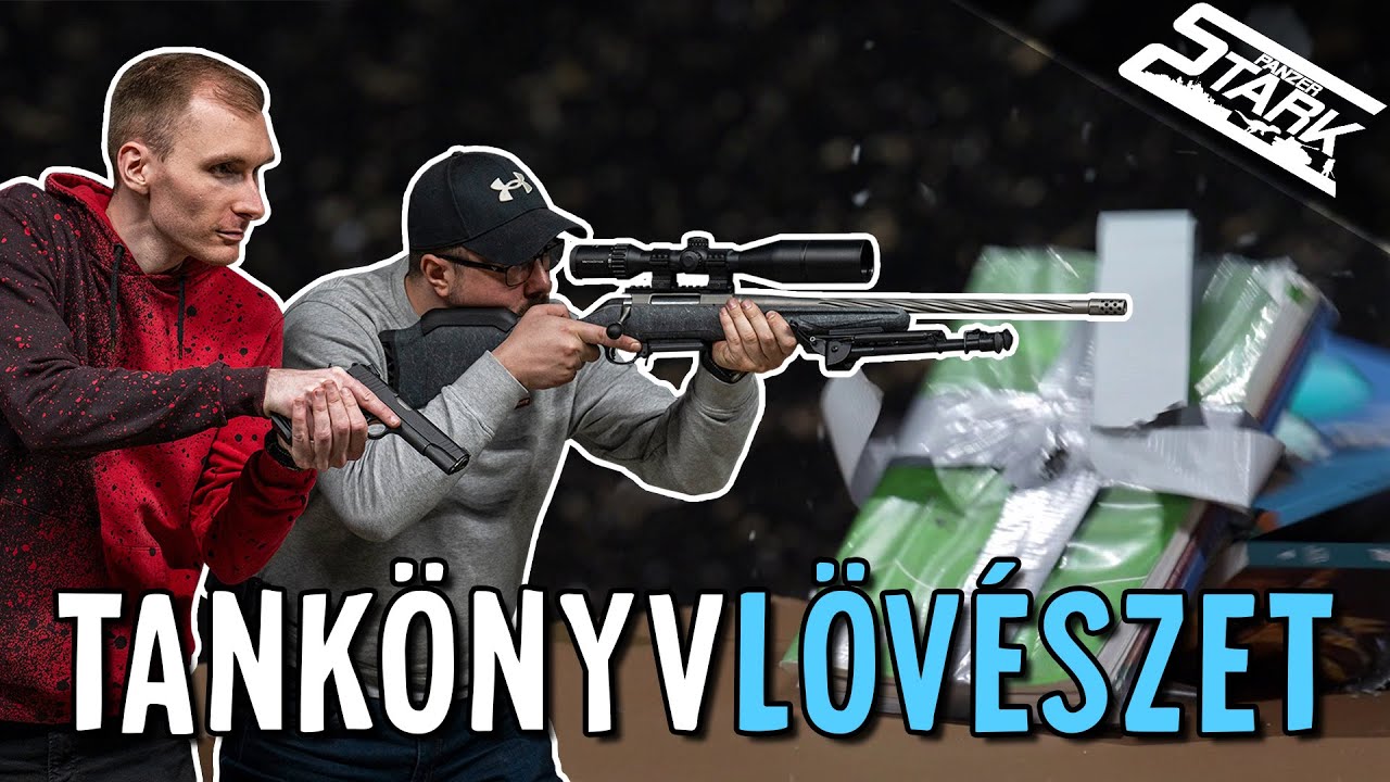 Hány Könyv Állít Meg Egy Lövedéket? - Átütésteszt Lövészet Pt.10