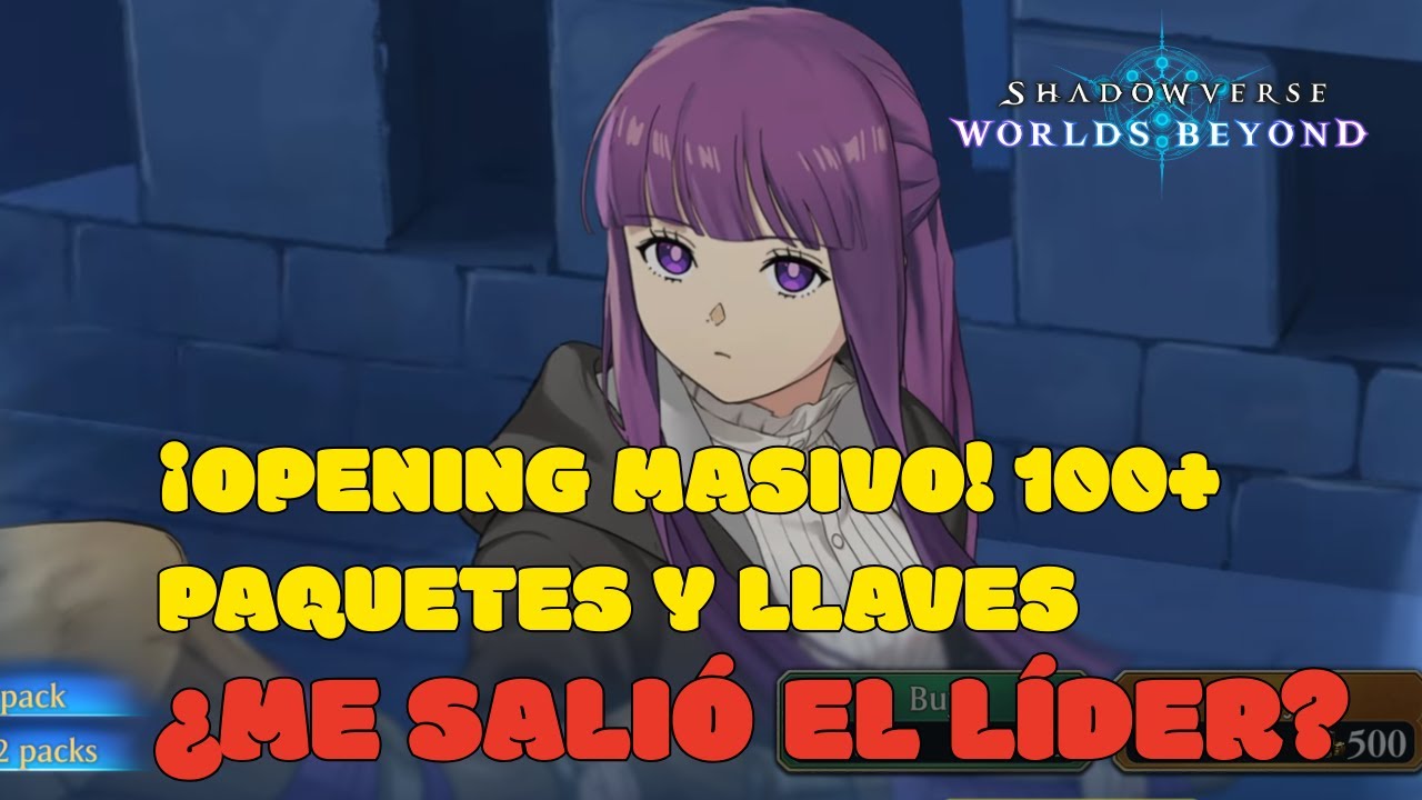 ¿SUERTE O DESASTRE?  Mis resultados abriendo el Set 5 y usando Llaves, Shadowverse Worlds Beyond!