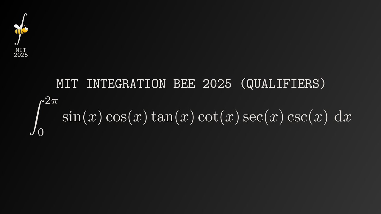 MIT Integration Bee 2025 Qualifiers Q06 - Product of Trig Functions