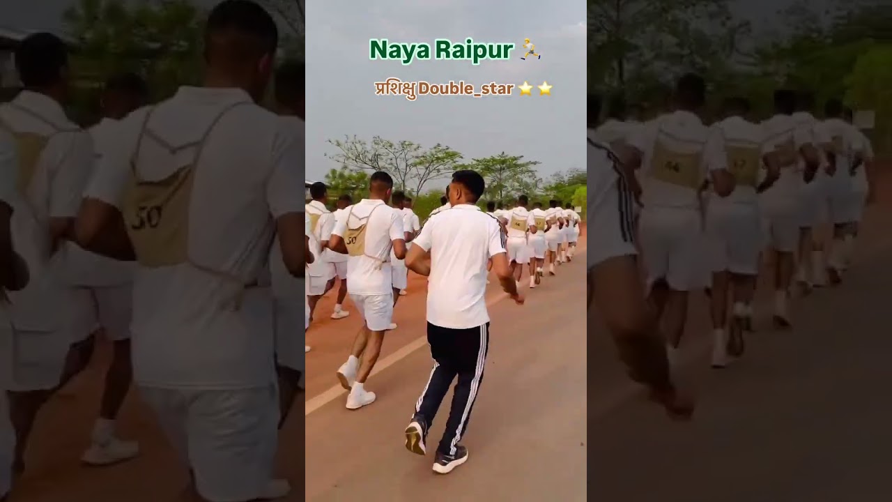 CG SI training road runing #motivation #policeacademy #policebharti #army #subinspector