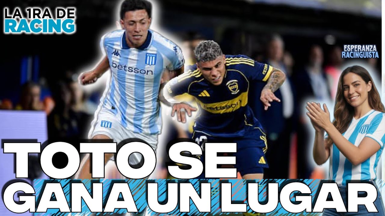 TOTO SE METE EN EL ONCE + MATKO EN DUDA + EL REEMPLAZANTE DE MARCOS R || LA1RA DE RACING