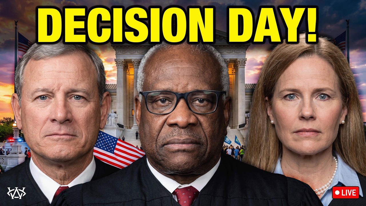 Supreme Court FINAL Decision Day! 🏛️ Birthright Citizenship! Election Cash! Women's Sports!