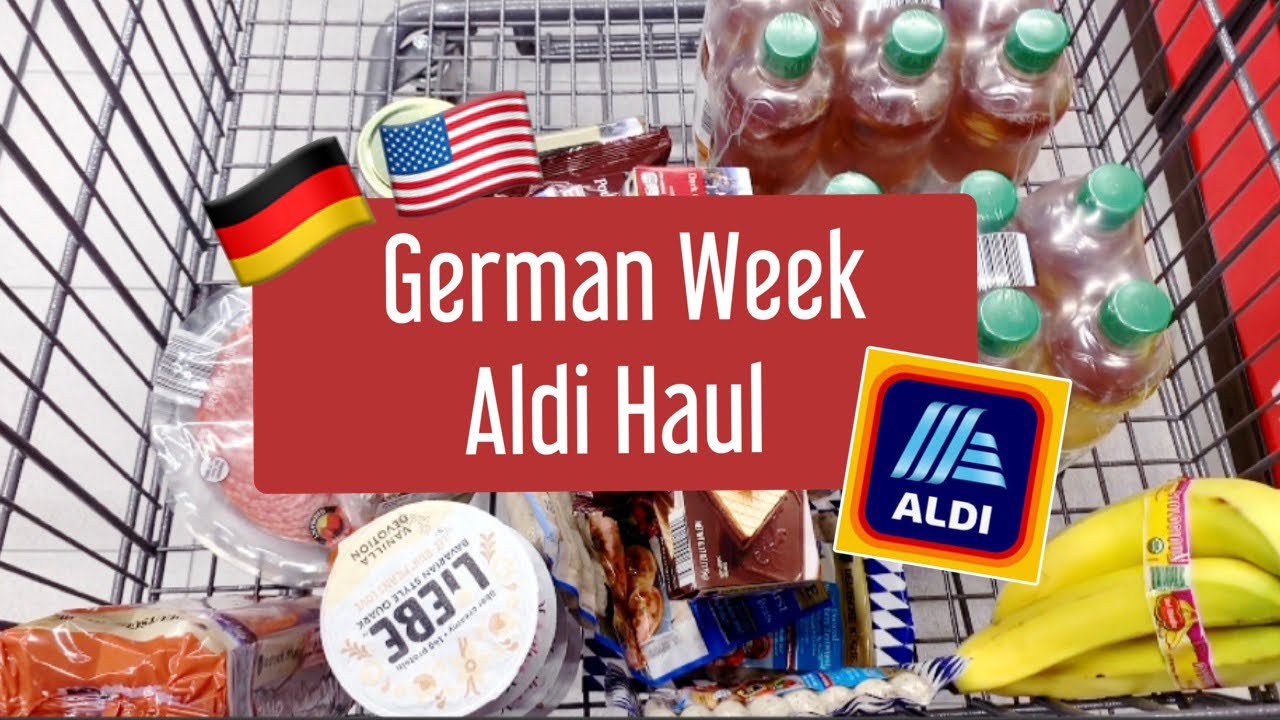 ALDI GROCERY HAUL GERMAN WEEK | AUSGEWANDERT | German Foods | Heimatliebe