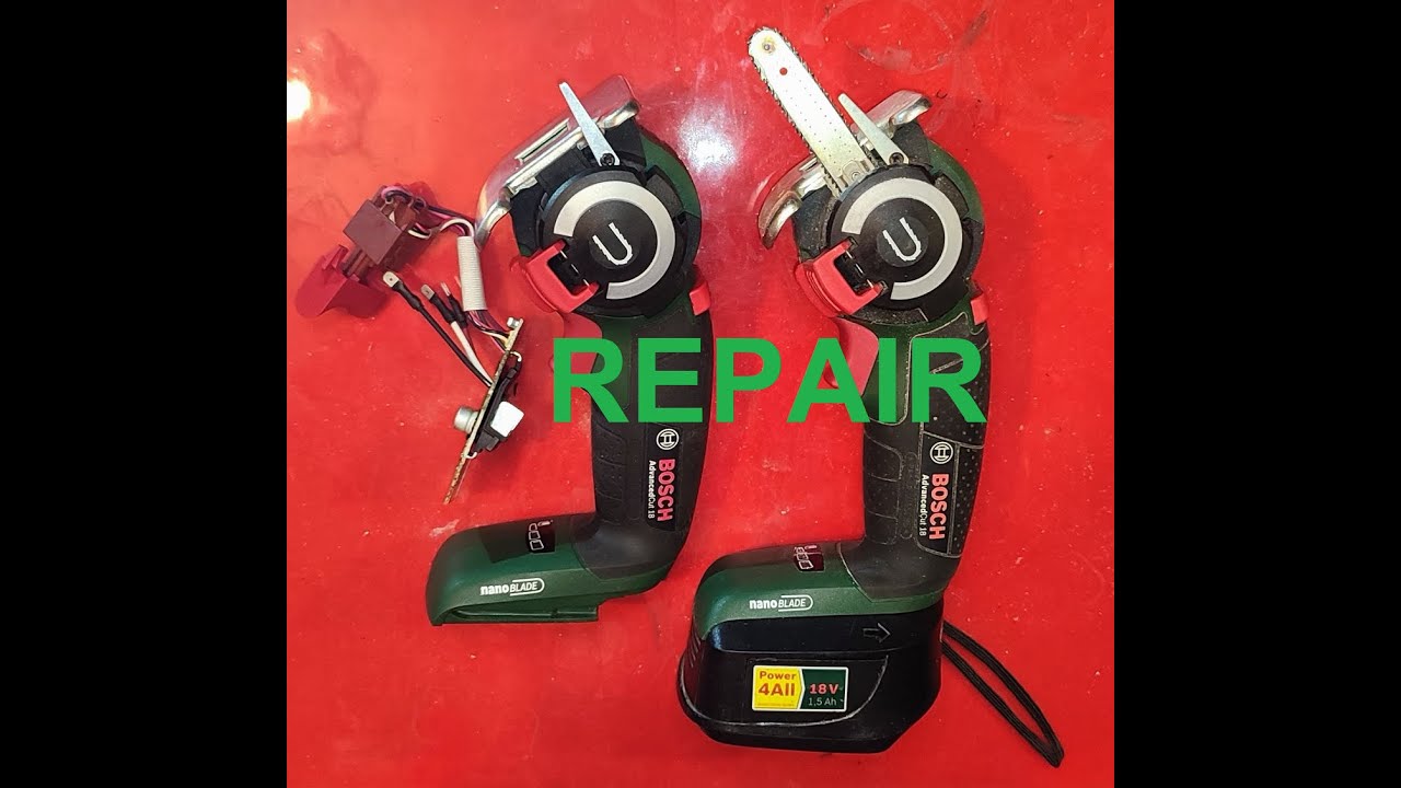Naprawa piły Bosch Advancedcut 18V