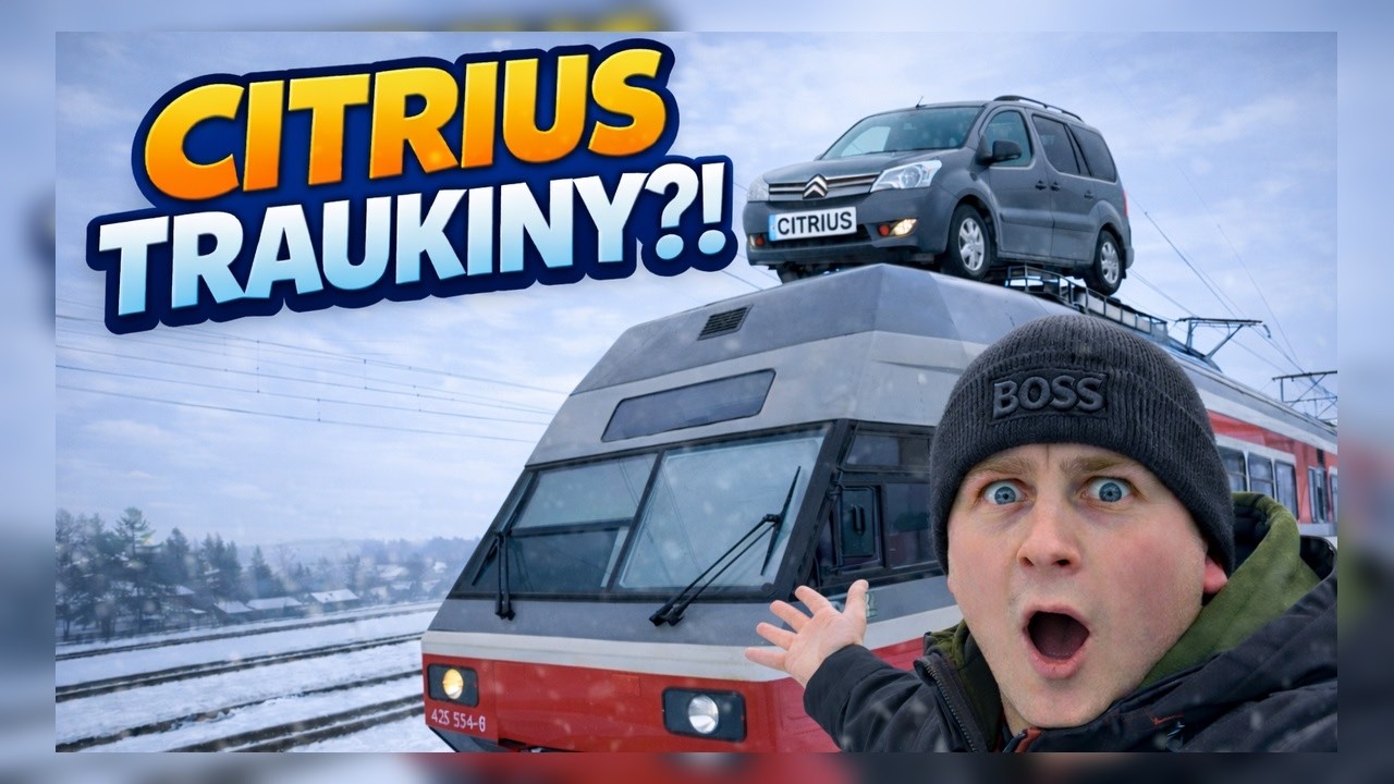 CITRIUS TATRŲ TRAUKINY?! | 3