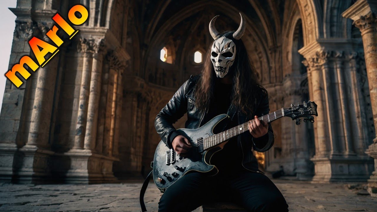 Verdammt - mArIo_schi (Black Metal Heavy Metal AI-Song KI-Musik)