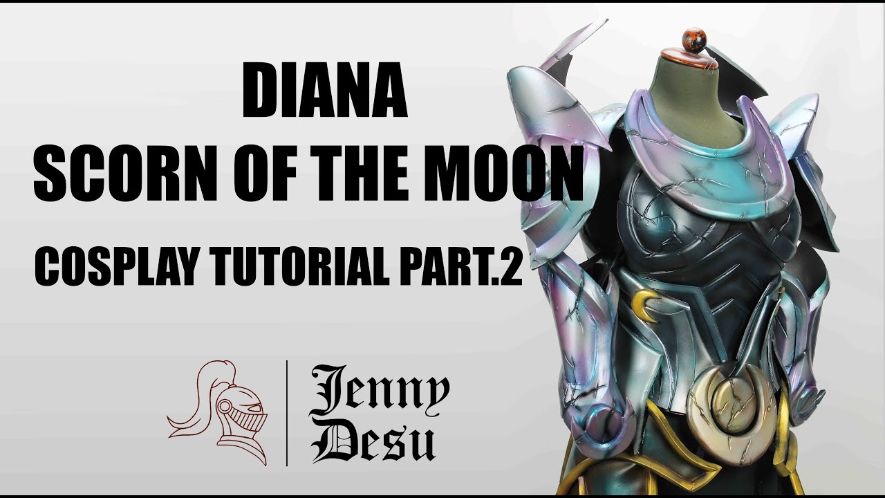 DIANA SCORN OF THE MOON COSPLAY TUTORIAL-Part 2- [JENNY DESU]