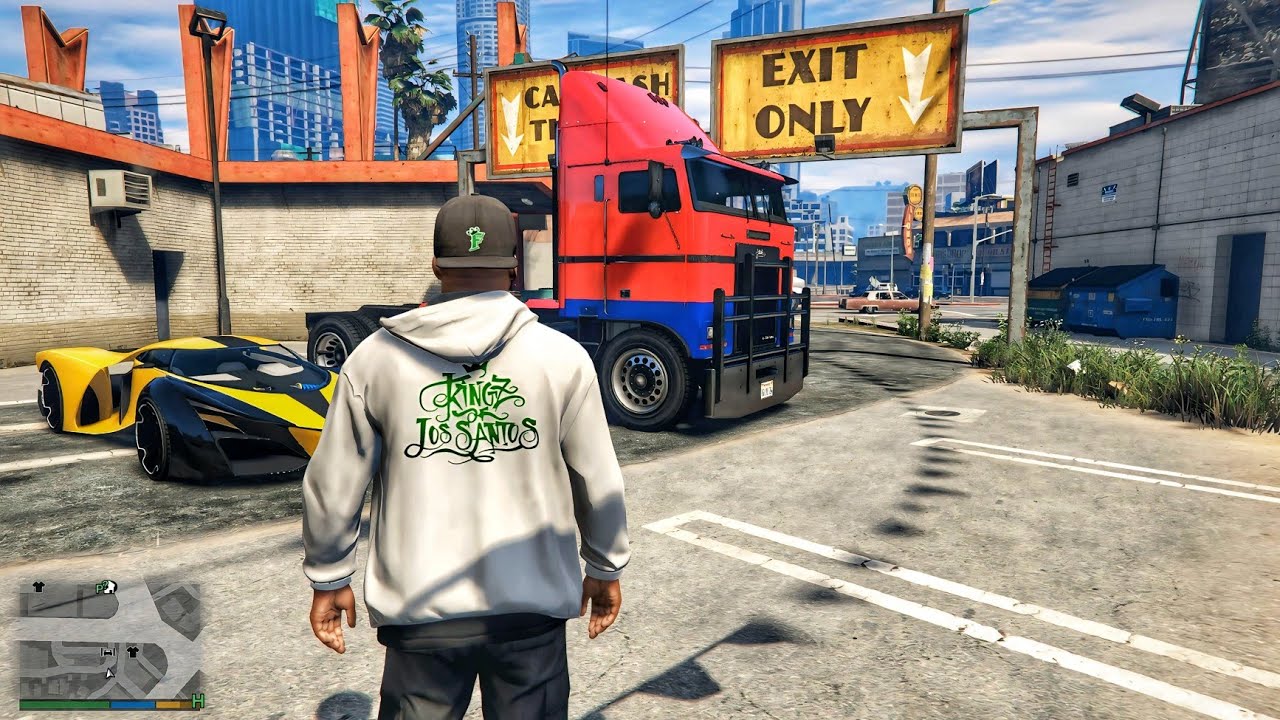 Gta V Enchanted - Franklin Owns the Rarest Truck Prime in the City