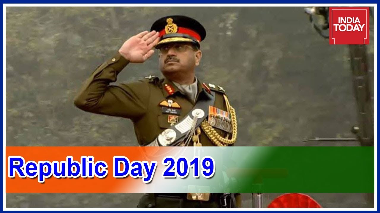 Lt Gen Asit Mistry Leads Republic Day Parade In Rajpath Delhi