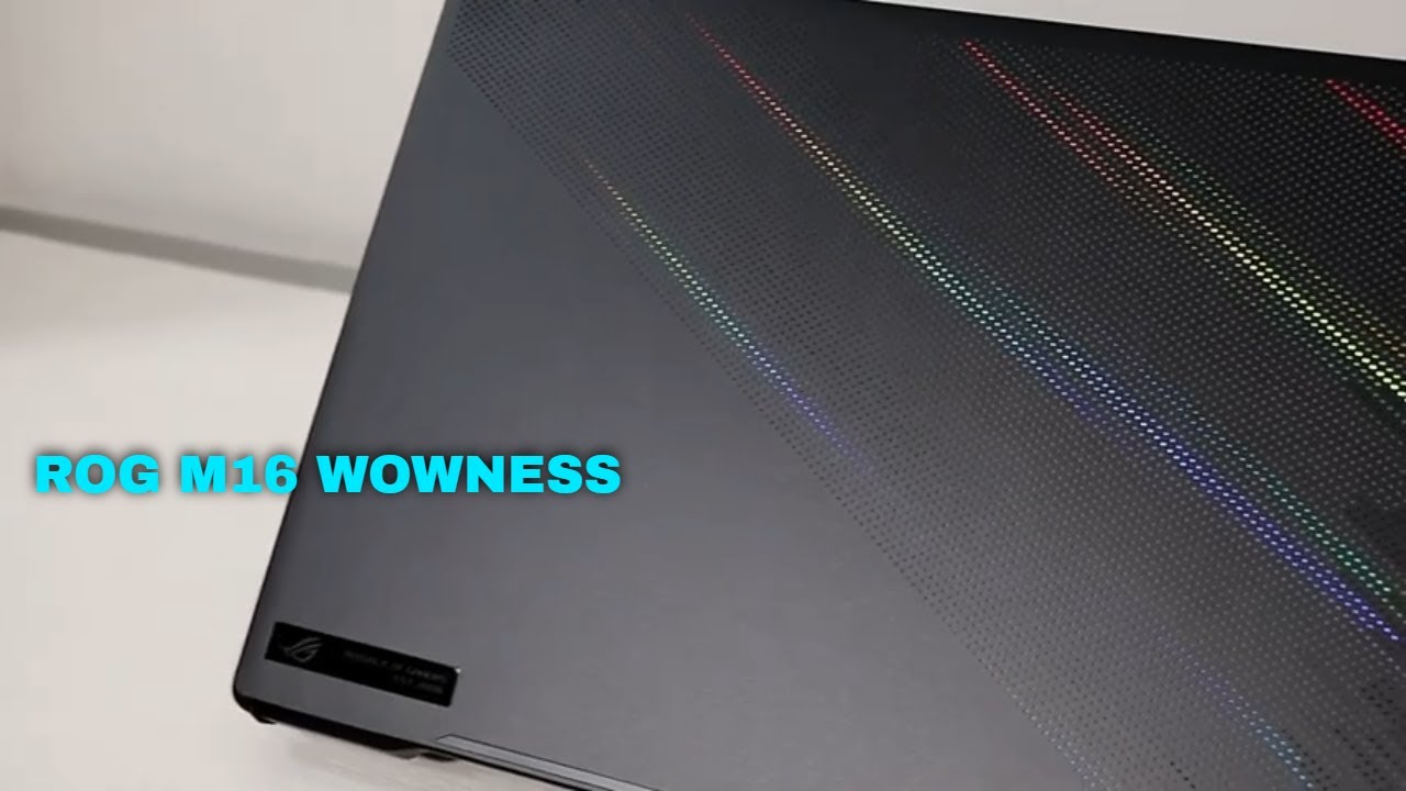 ASUS ROG Zephyrus M16 Review, Artistic almost Flawless