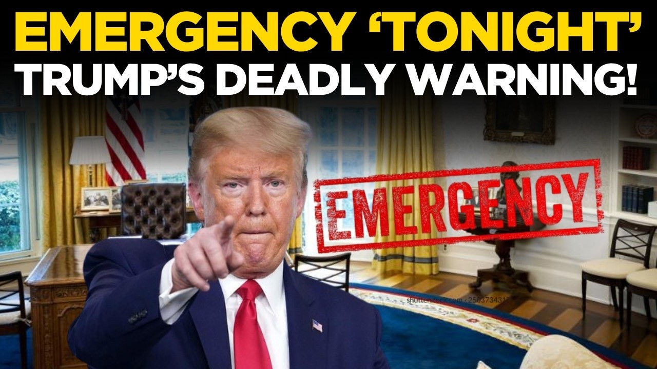 US News LIVE: Trump Issues Urgent Warning, Nation on Edge | Trump's Emergency Announcement LIVE