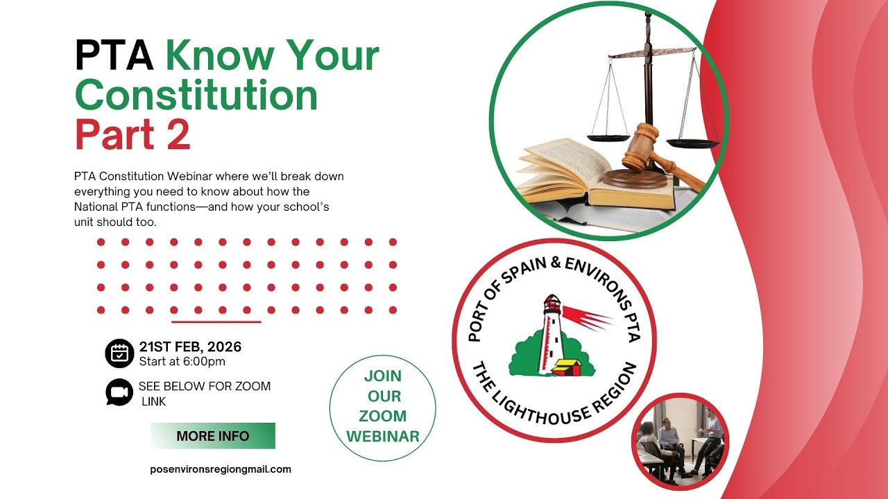 Pos & Environs Region PTA |📹 Know Your Constitution – Part 2